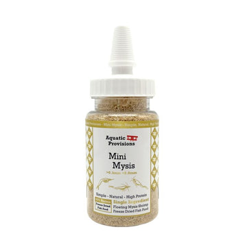 Premium Mini Mysis Freeze Dried Fish Food - High Protein Treat for Betta and Saltwater Fish!