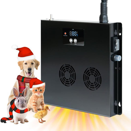 Keep Your Pet Cozy This Winter with the Briidea 400W Dog House Heater – Rapid Heating, Adjustable Temperature, and Safety Features for Ultimate Comfort!