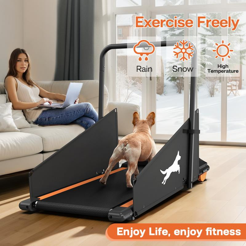 FYC 2 in 1 Portable Dog Treadmill - Perfect Exercise Solution for Small & Medium Breeds with LED Display