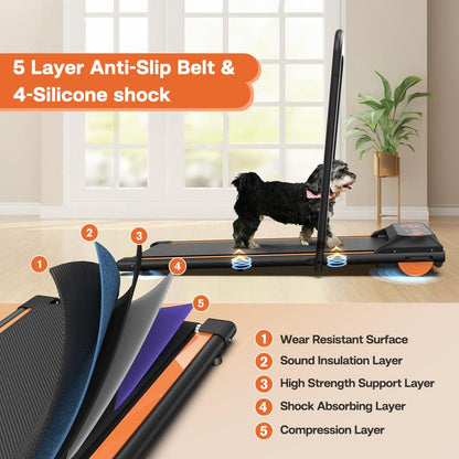 FYC 2 in 1 Portable Dog Treadmill - Perfect Exercise Solution for Small & Medium Breeds with LED Display