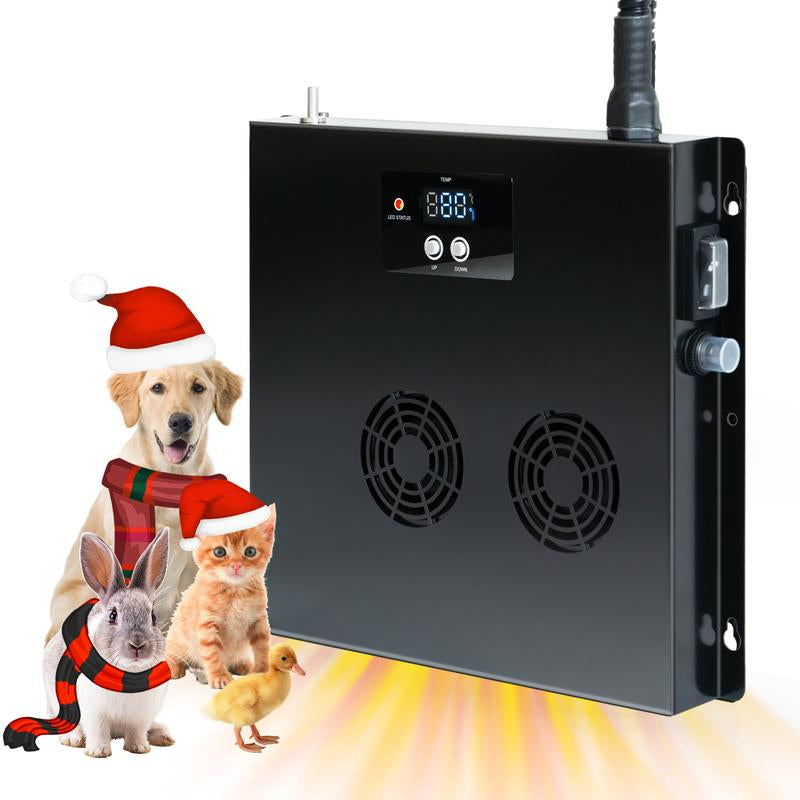 Keep Your Pet Cozy This Winter with the Briidea 400W Dog House Heater – Rapid Heating, Adjustable Temperature, and Safety Features for Ultimate Comfort!